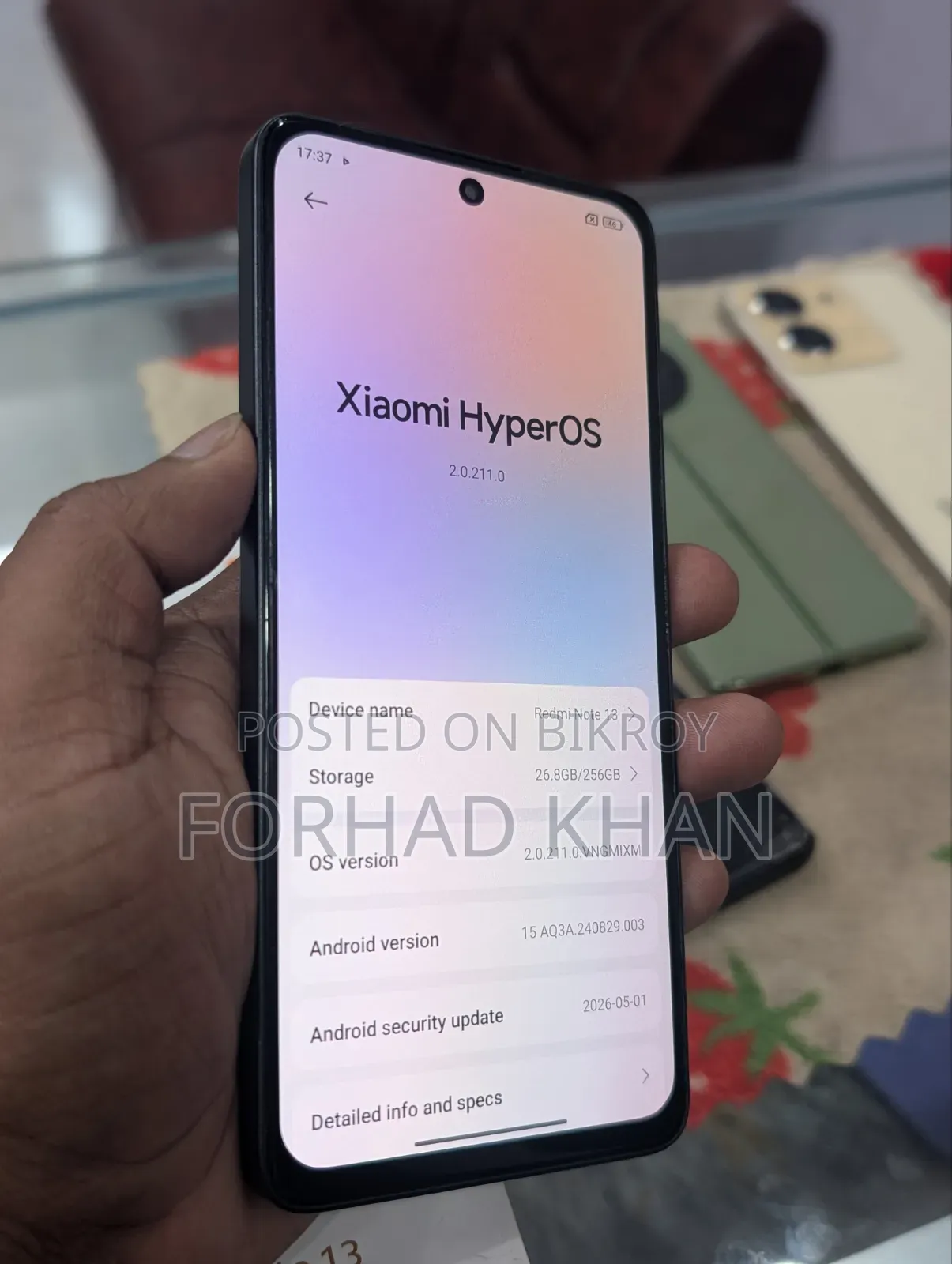 Xiaomi Redmi Note 13 256 GB Black