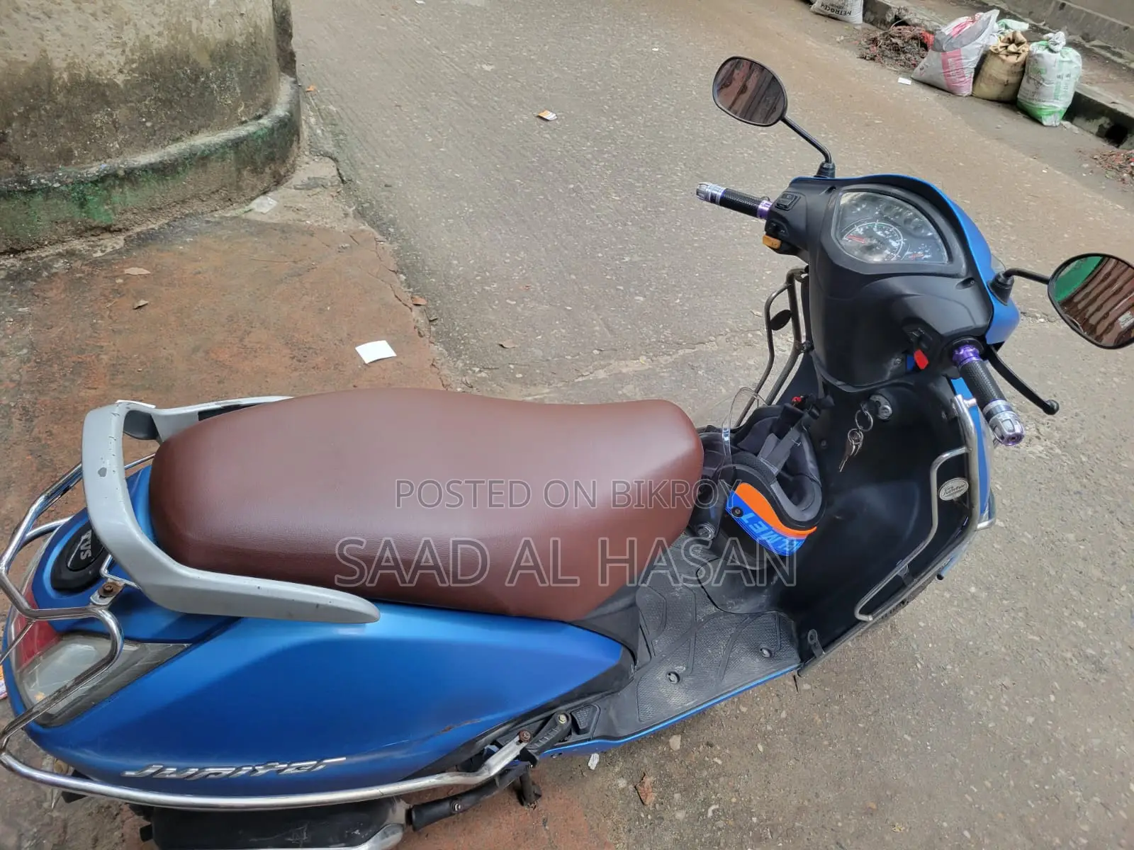 টিভিএস জুপিটার ২০১৭ নীল