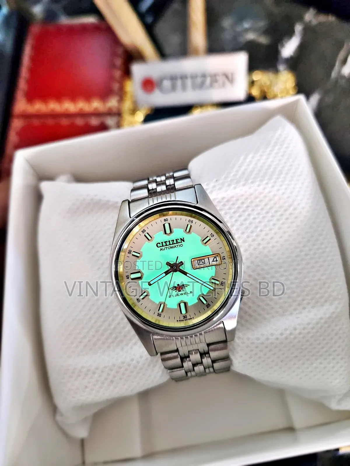CITIZEN Full Luminous Dial Automatic Original JAPAN