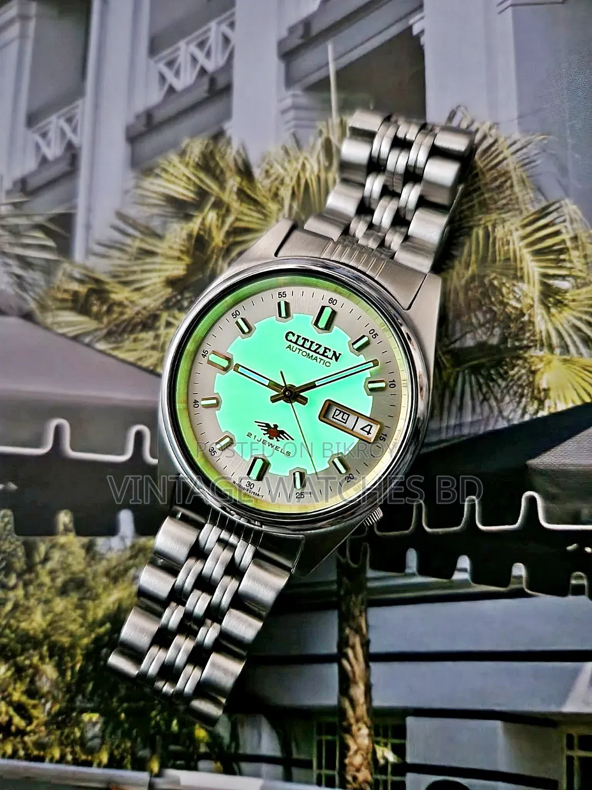 CITIZEN Full Luminous Dial Automatic Original JAPAN