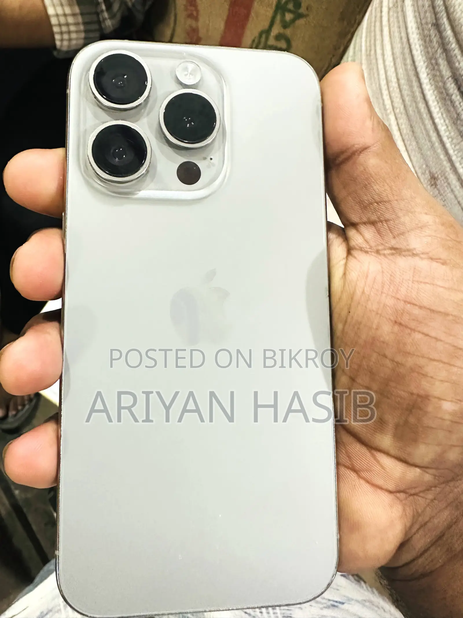অ্যাপল আইফোন ১৫ প্রো ১২৮ জিবি গ্রে
