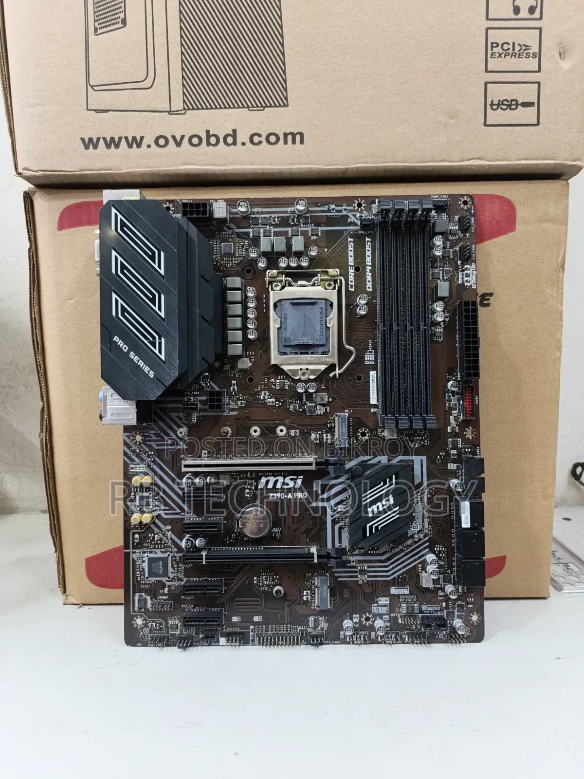 MSI Z390-a Pro Motherboard 8th / 9th Gen