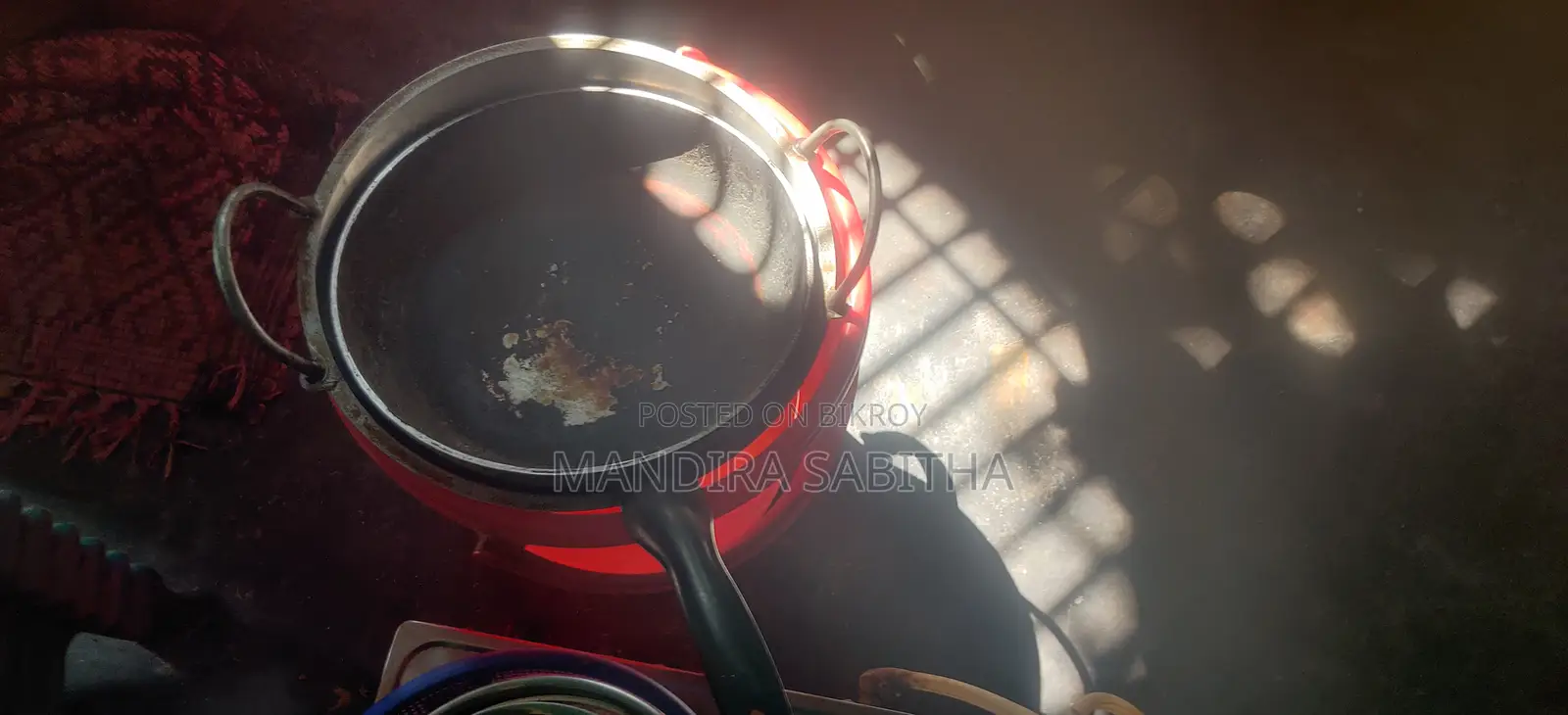 Urgent Sale of Running Food Cart with Necessary Cooking Accessories