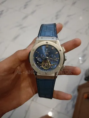 হুবলো ক্লাসিক ট্যুরবিলিয়ন মেকানিক্যাল ওয়াচ (এমসি/রেপ্লিকা)