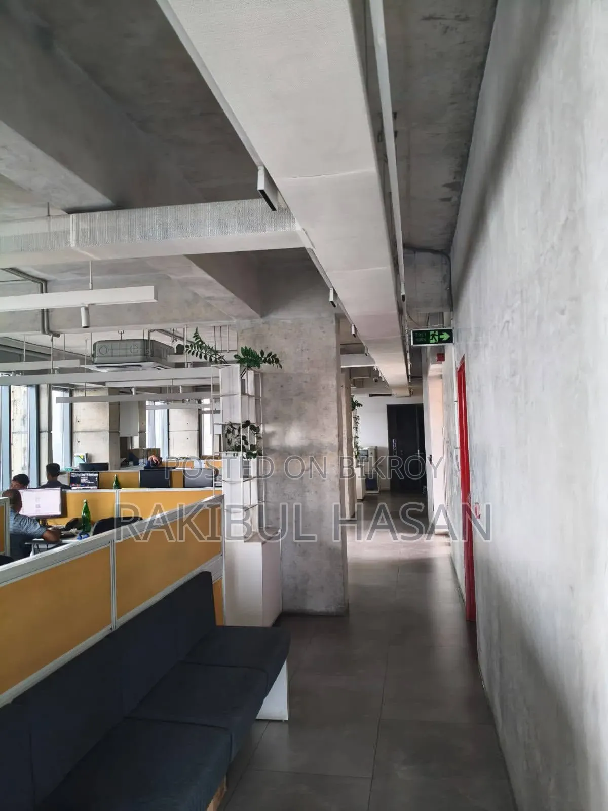 2800 SFT Fully Furnished Office Rent in Banani