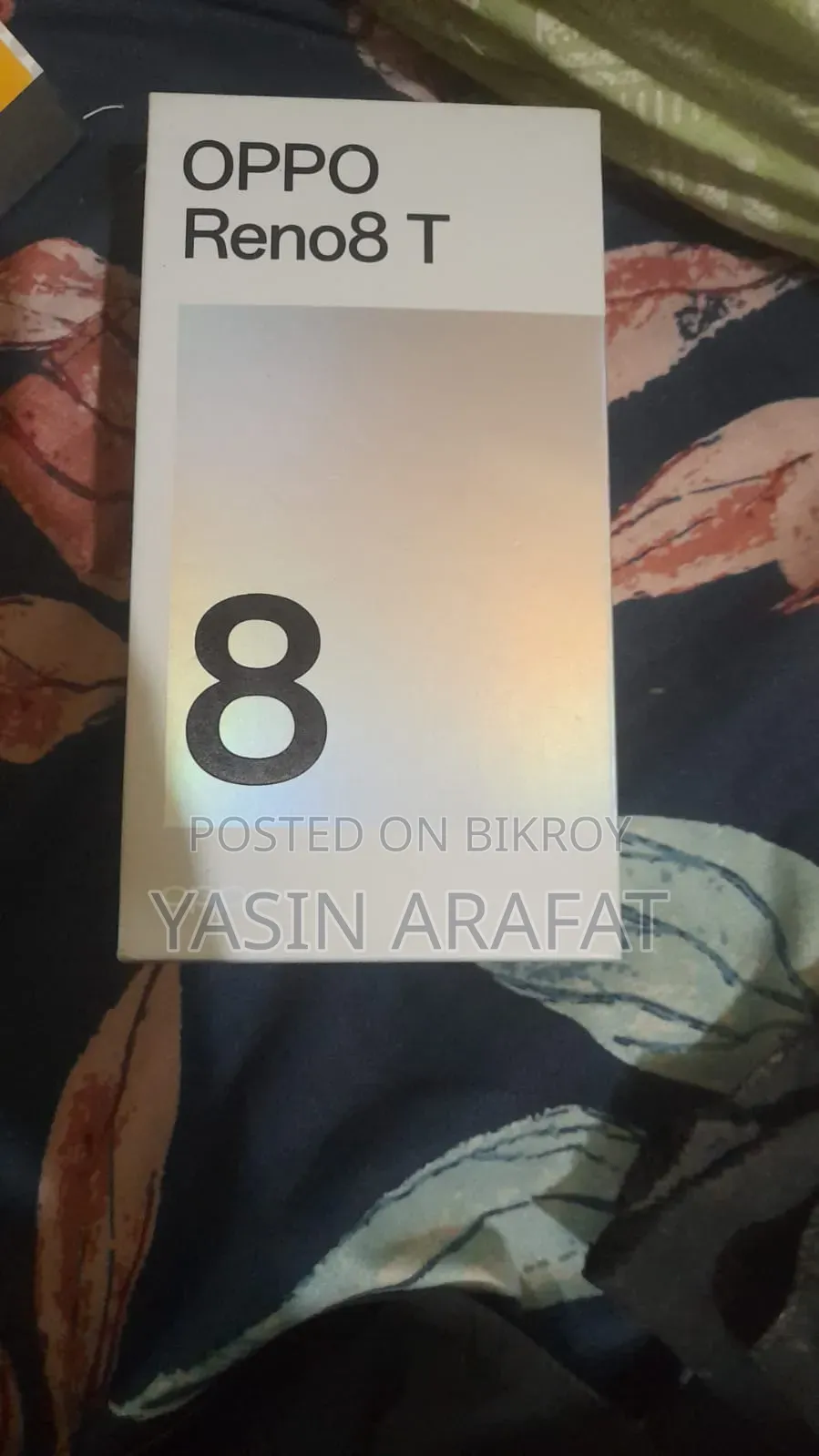 ওপ্পো রেনো ৮টি ১২৮ জিবি ইয়েলো
