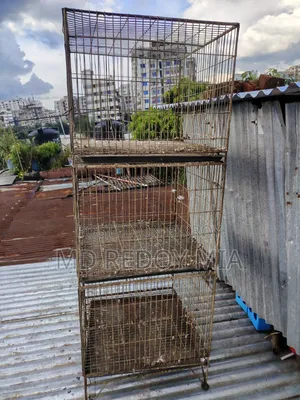 24"x24" Pigeon Cage with Three Compartments