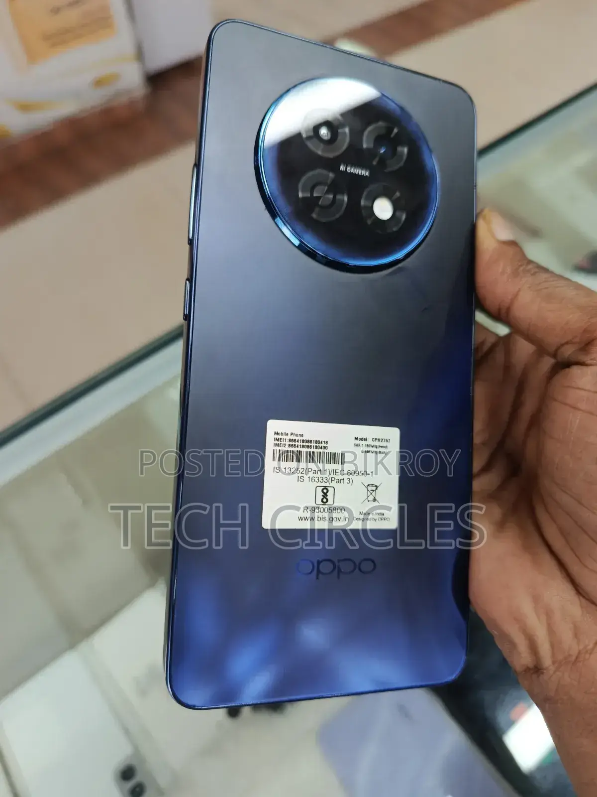 Oppo F31 Pro+ 5G 256 GB Blue