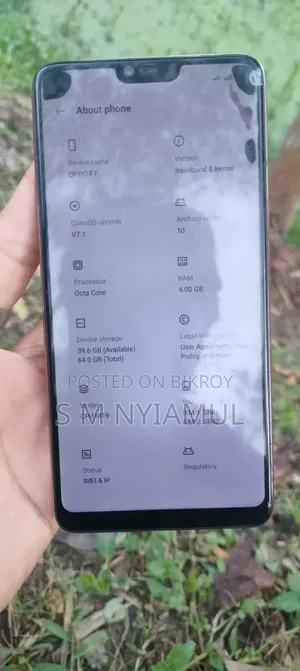 Oppo F7 64 GB Red