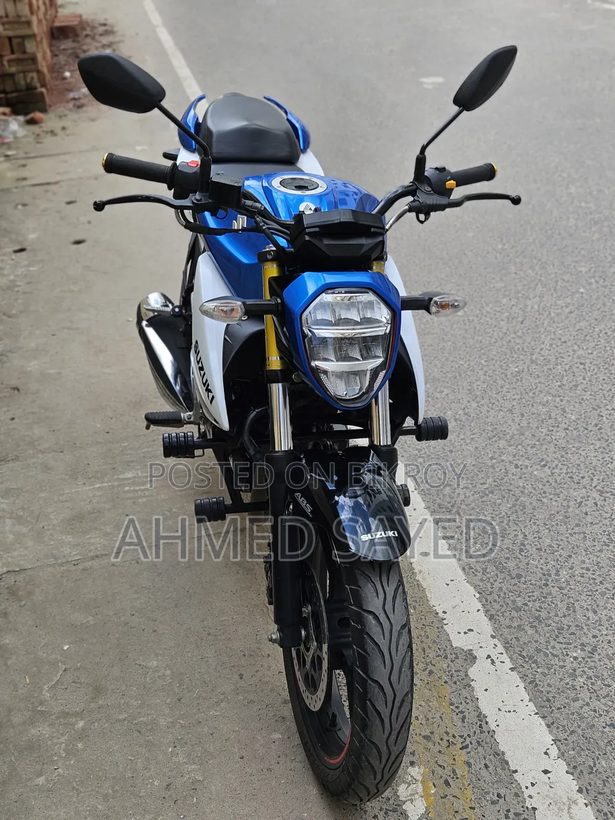 Suzuki Gixxer 2025 Blue