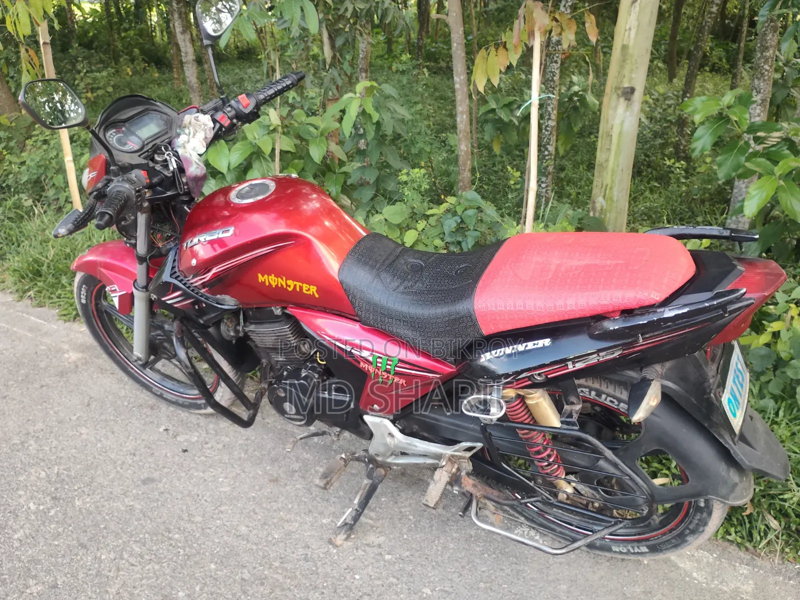 Runner Turbo 125 2018 Red