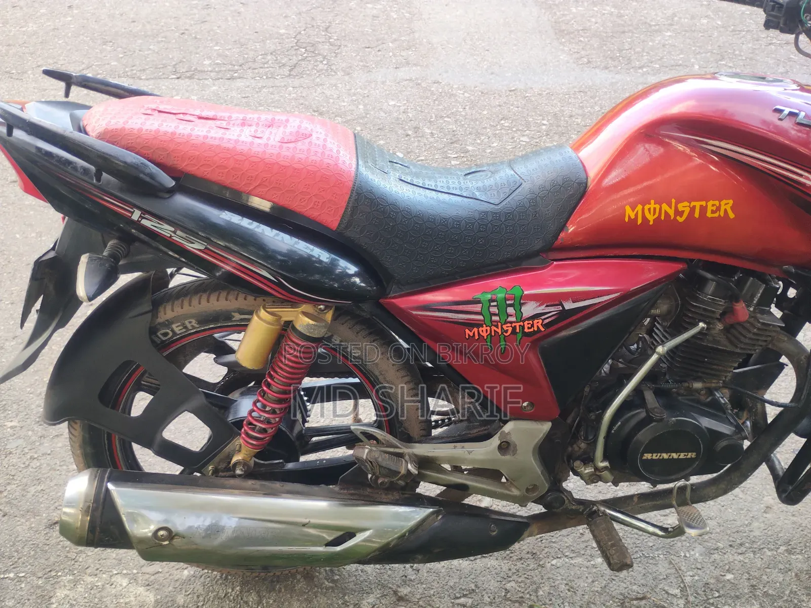 Runner Turbo 125 2018 Red