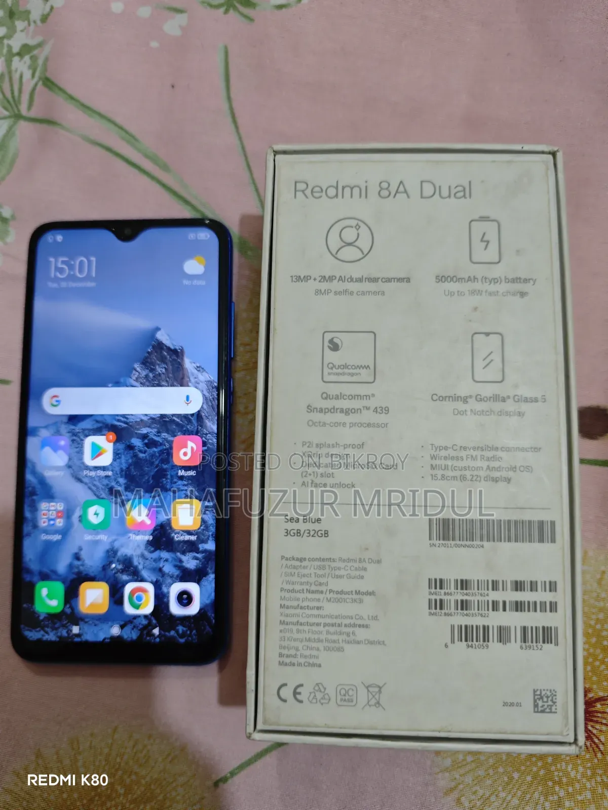 Xiaomi Redmi 8A 32 GB Blue