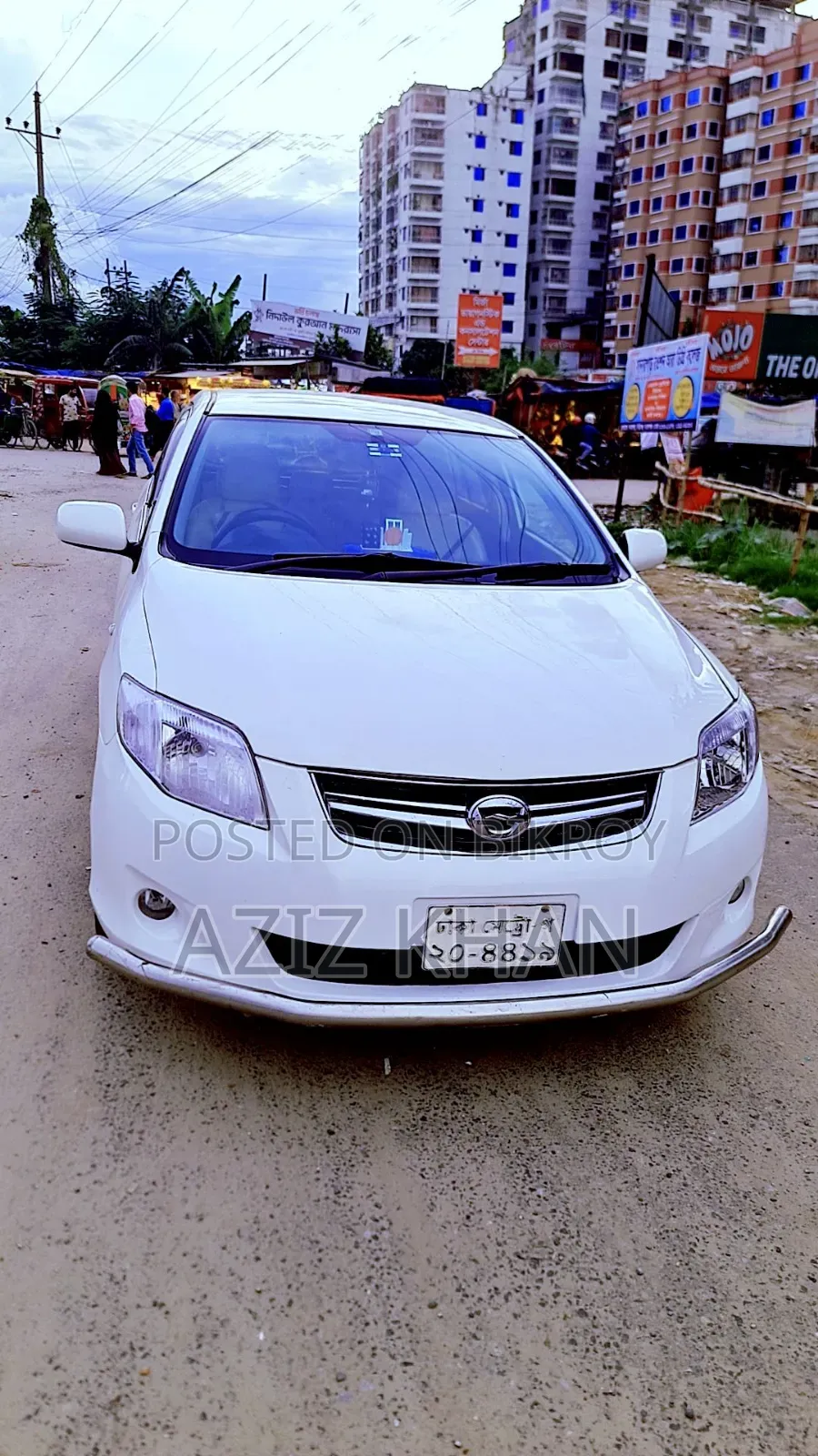 টয়োটা এক্সিও ২০১০ সাদা