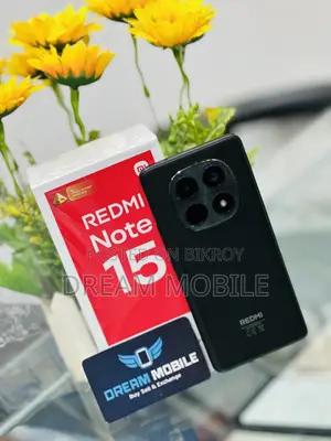 শাওমি রেডমি নোট ১৫ ১২৮ জিবি কালো