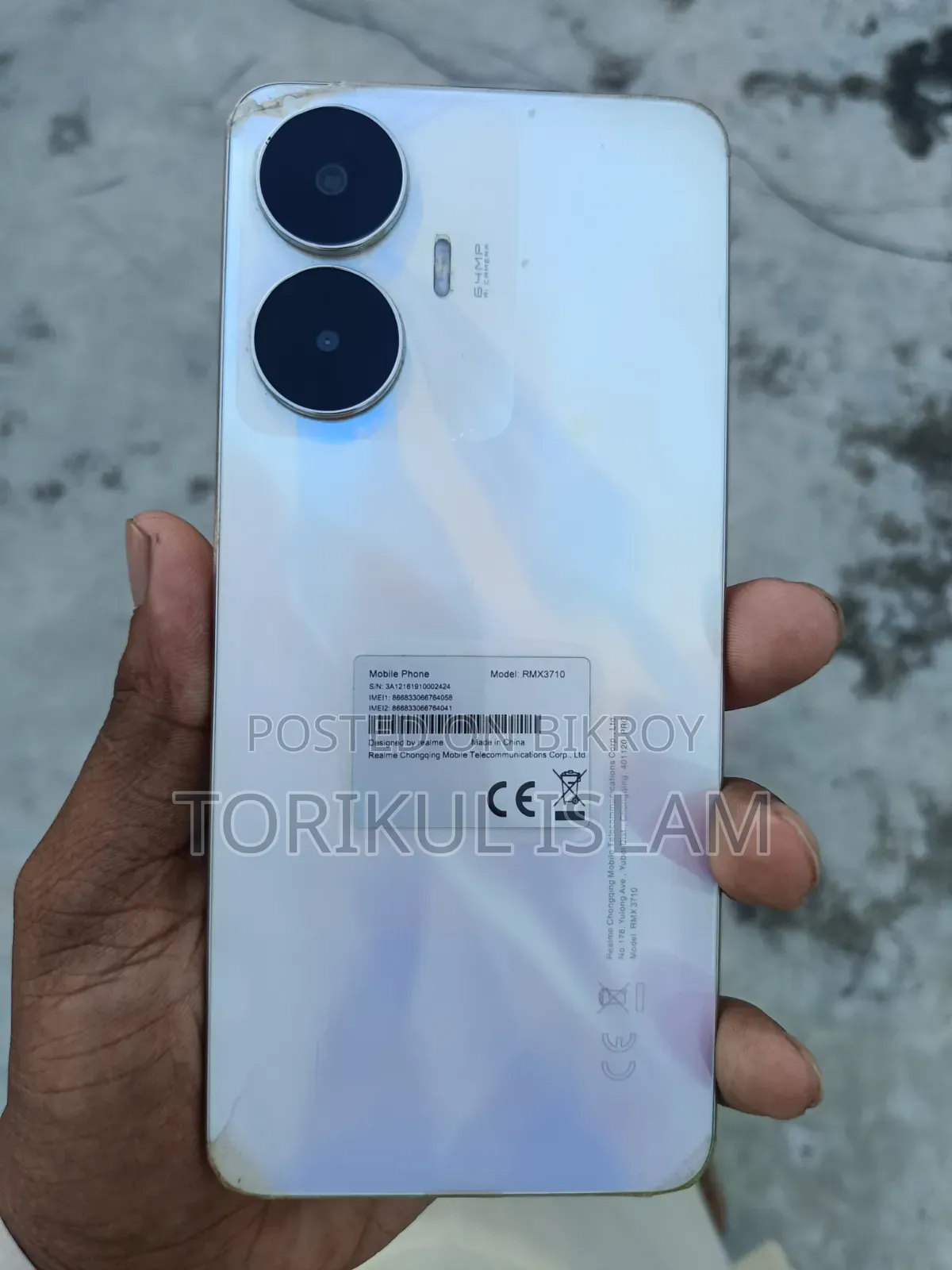 New Realme C55 256 GB