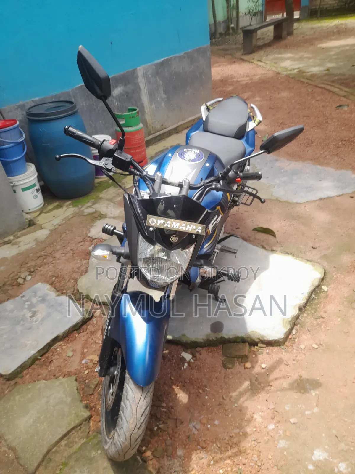 ইয়ামাহা এফজেডএস ভি২ ২০২৫ নীল