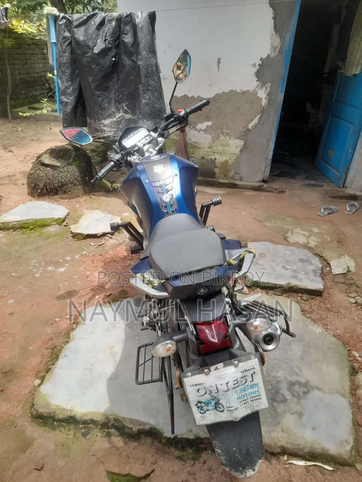 ইয়ামাহা এফজেডএস ভি২ ২০২৫ নীল