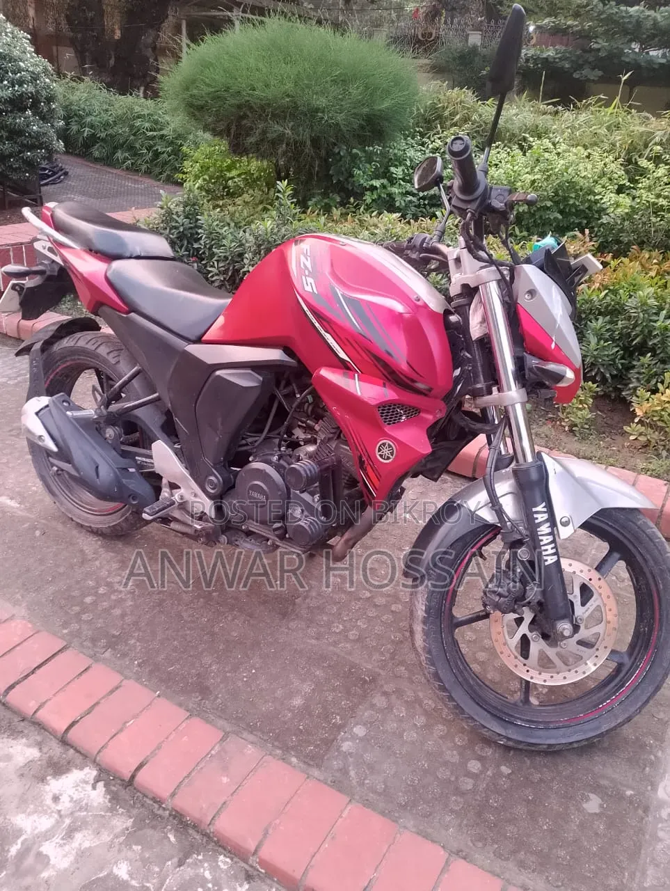 Yamaha FZ 2019 Red