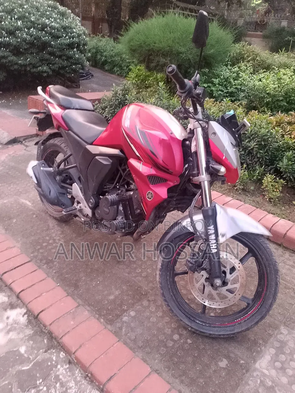 Yamaha FZ 2019 Red
