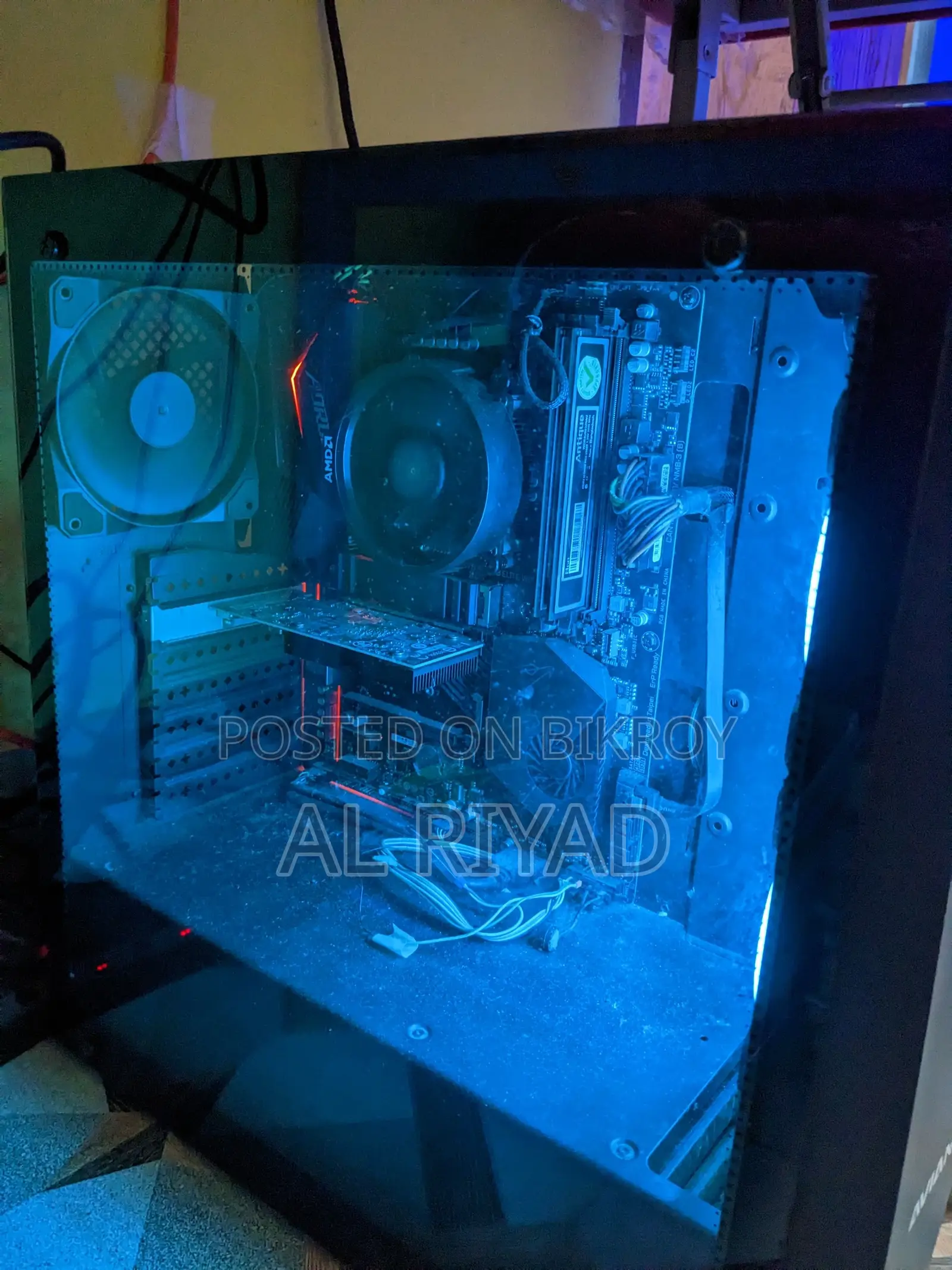 Desktop Computer 16GB AMD Ryzen 5 1TB HDD and 256GB SSD