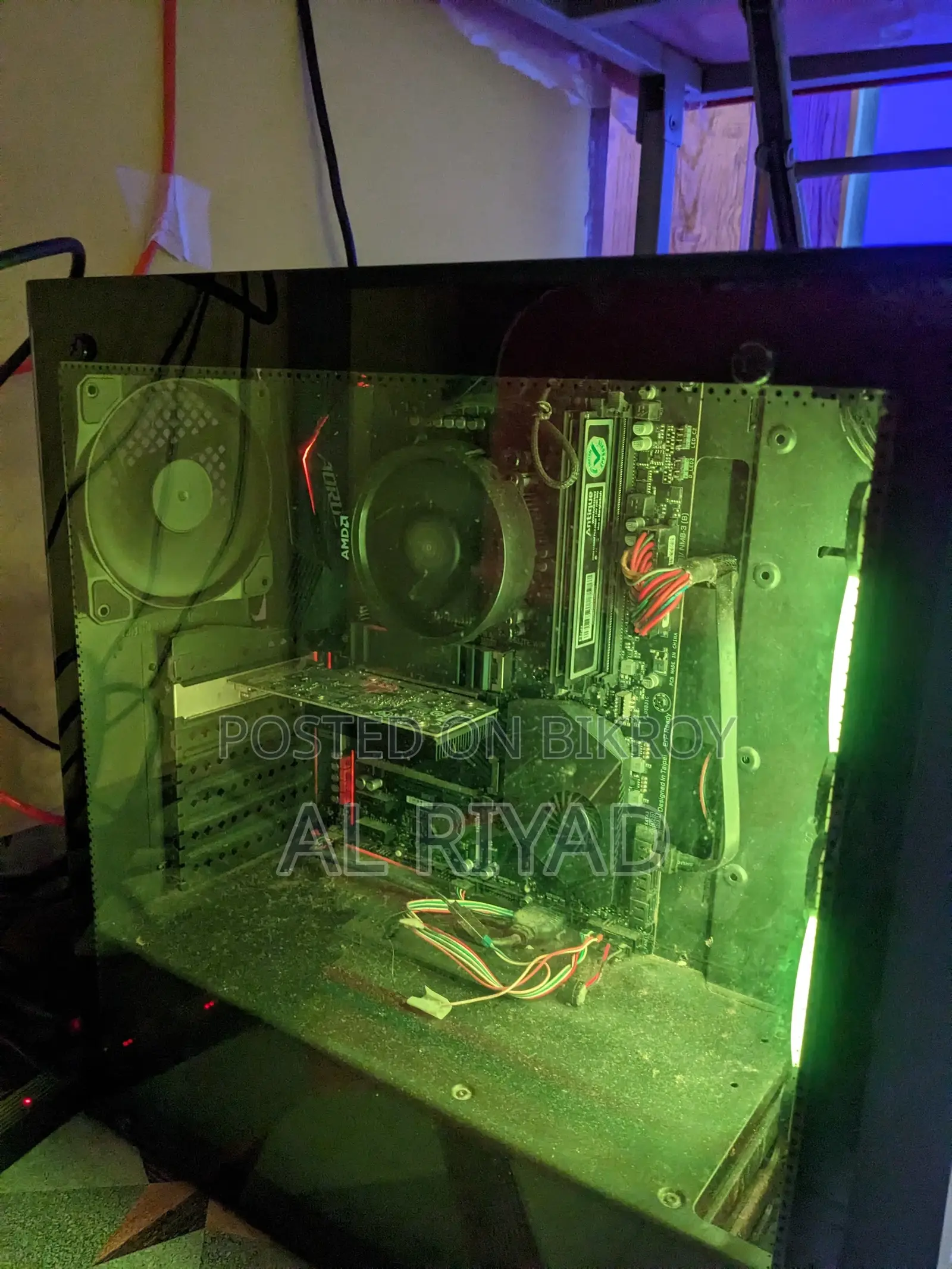 Desktop Computer 16GB AMD Ryzen 5 1TB HDD and 256GB SSD