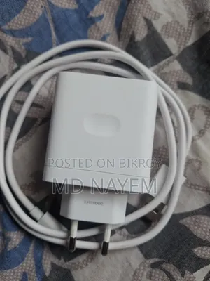 Realme 80W SUPERVOOC Fast Charger With Cable (Almost Brand New)
