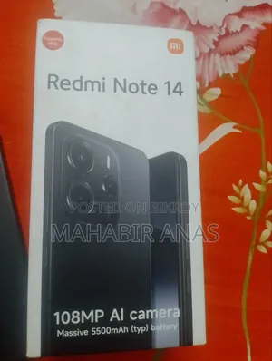 শাওমি রেডমি নোট ১৪ ৪জি ২৫৬ জিবি সবুজ