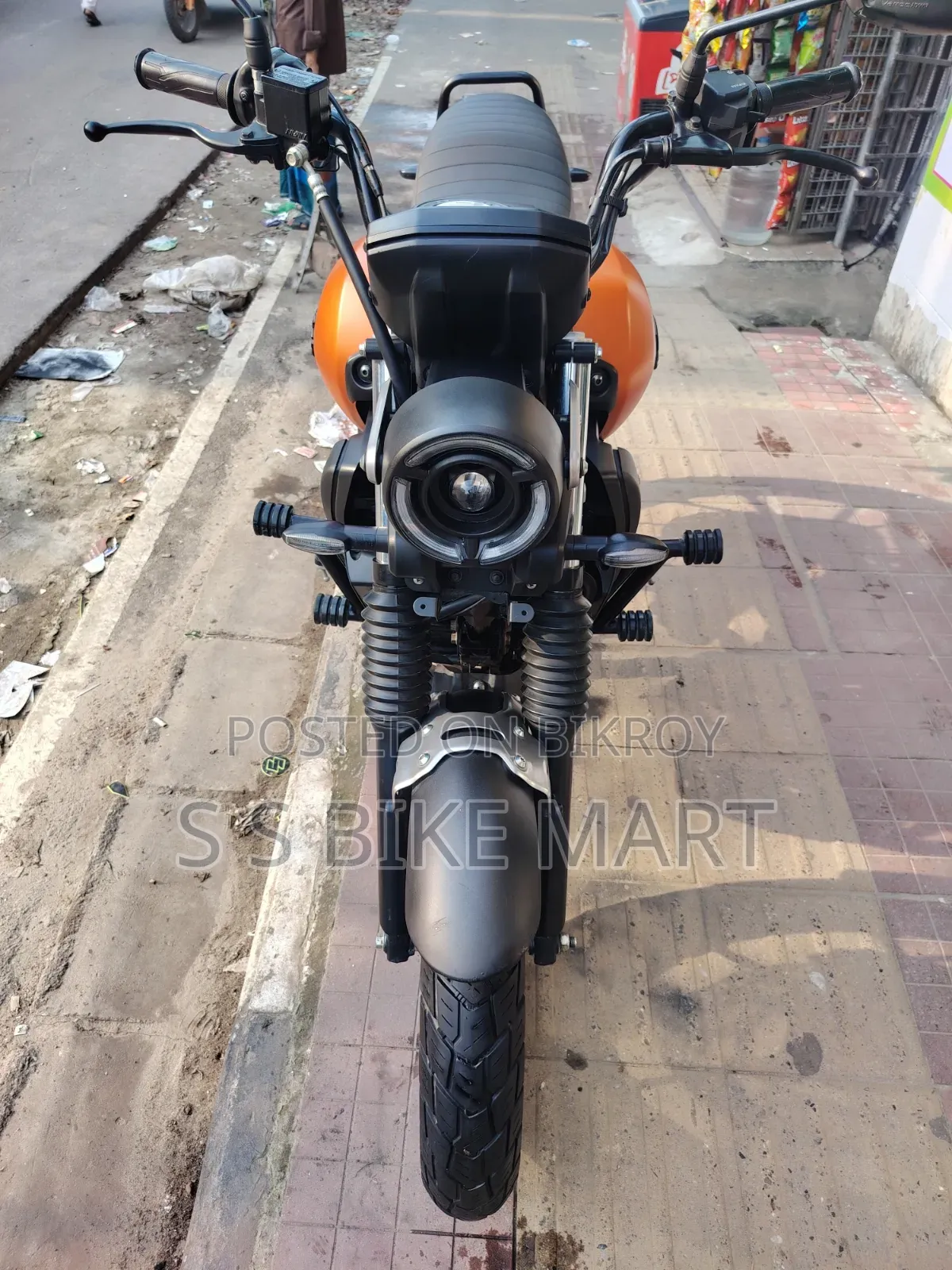 নতুন ইয়ামাহা এফজেড-এক্স ২০২৫ কমলা