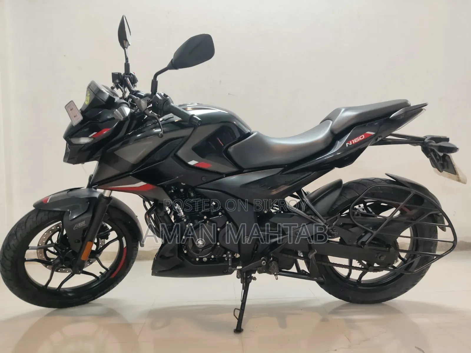 Bajaj Pulsar N160 2024 Black