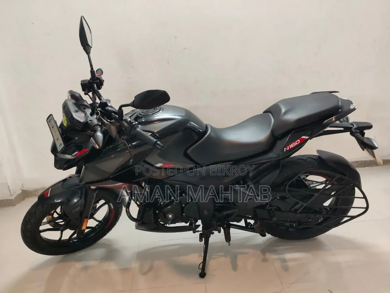 Bajaj Pulsar N160 2024 Black
