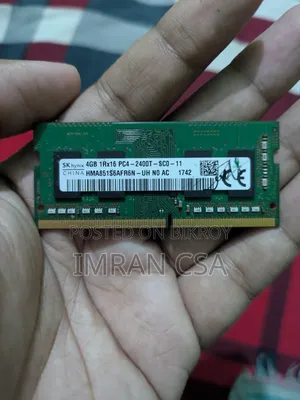 4GB DDR4 2400 MHZ Laptop Ram