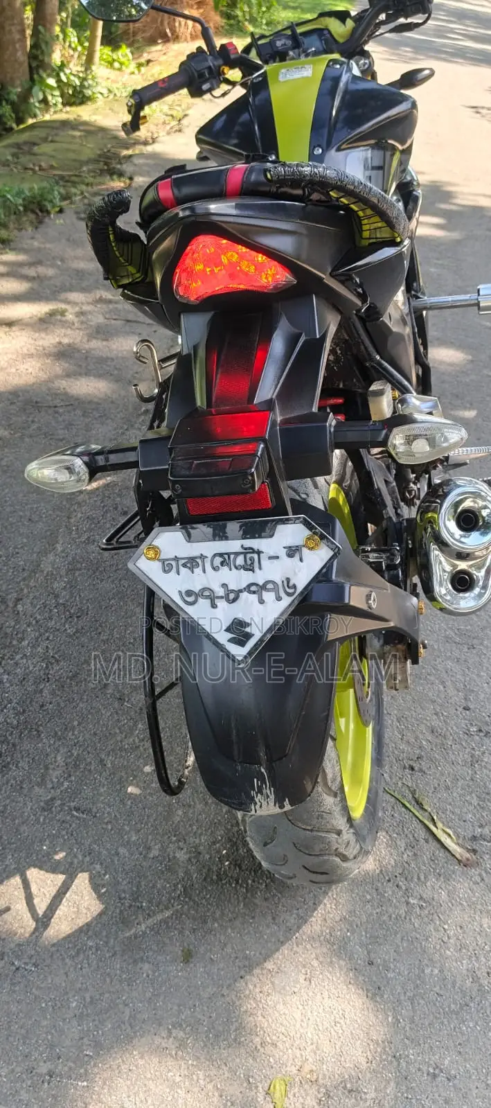 সুজুকি জিক্সার ২০১৭ ব্ল্যাক