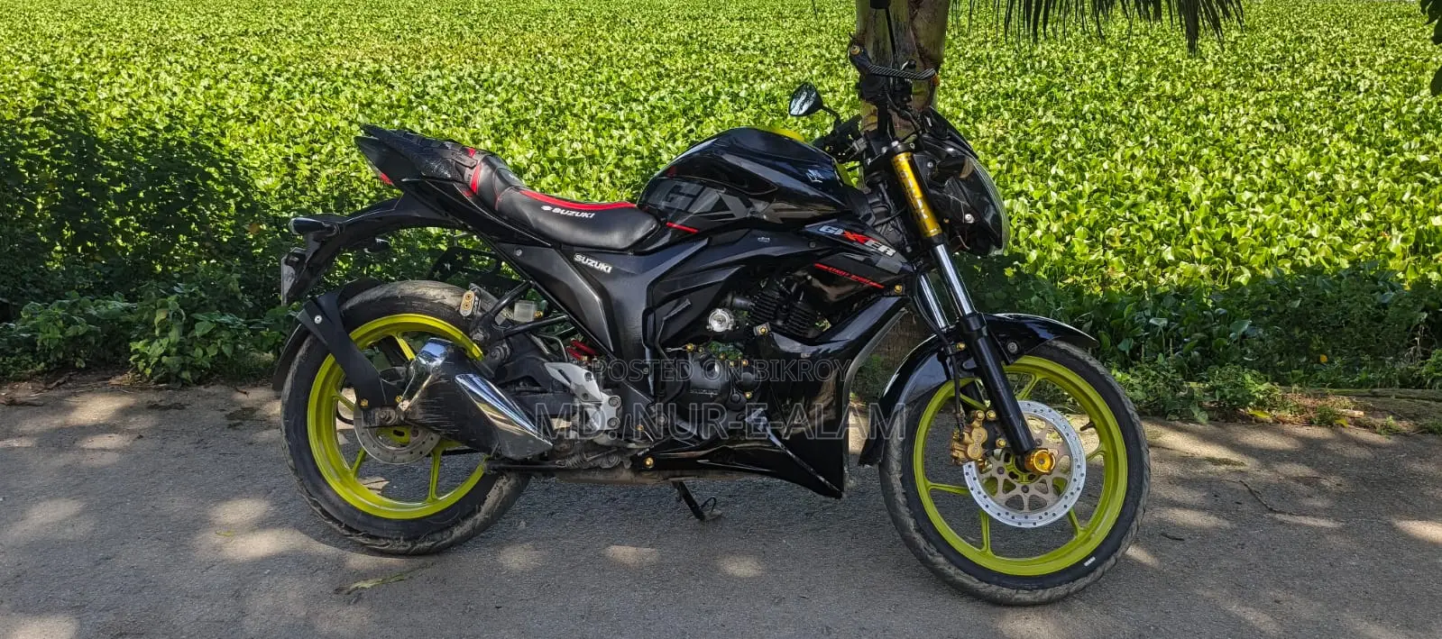 সুজুকি জিক্সার ২০১৭ ব্ল্যাক