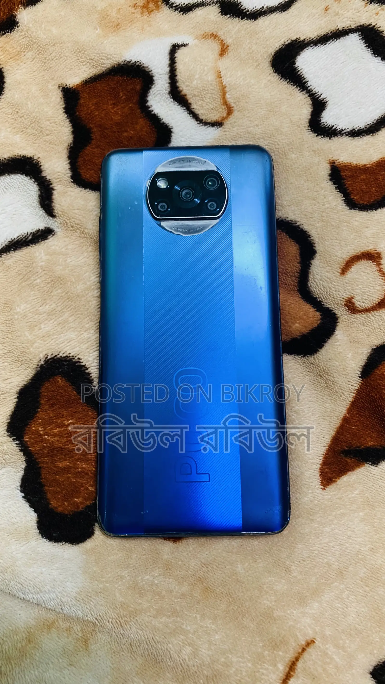 শাওমি পোকো এক্স৩ প্রো ১২৮ জিবি নীল