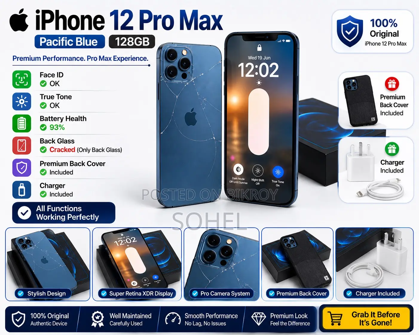 Apple iPhone 12 Pro Max 128 GB Blue