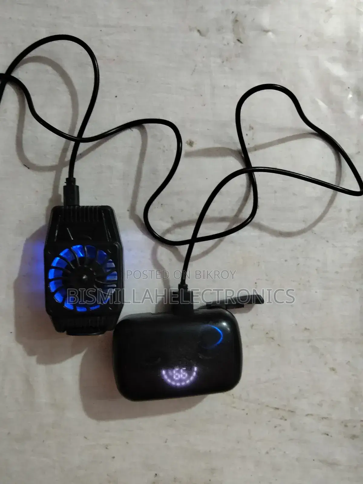 USB POWERED CHICKEN KING Gaming Phone Cooling Fan Radiator