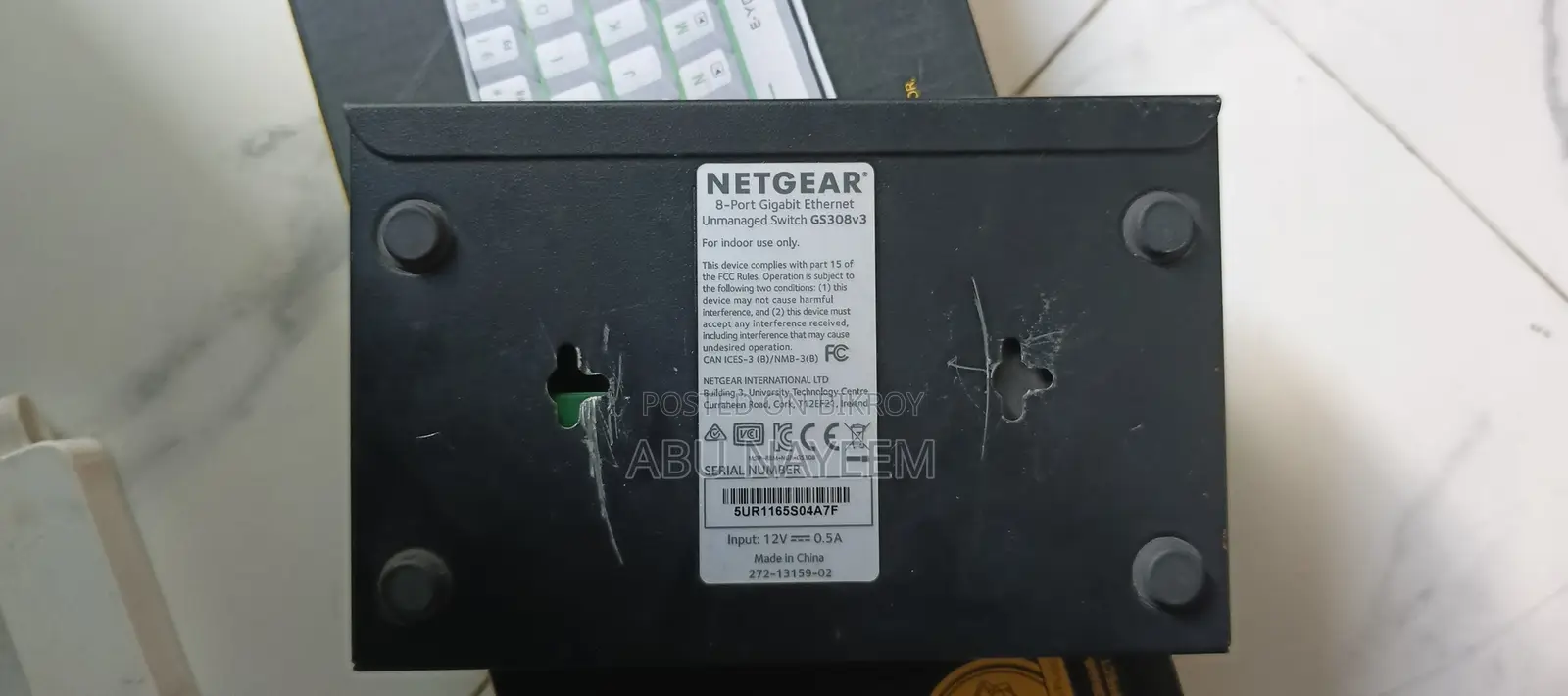 NetGear GS308 8-Port Gigabit Desktop Switch