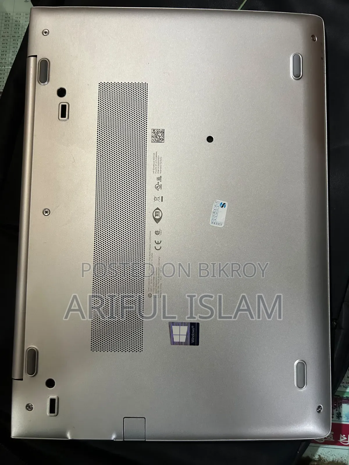 Laptop HP EliteBook 840 G6 8GB Intel Core I5 SSD 128GB