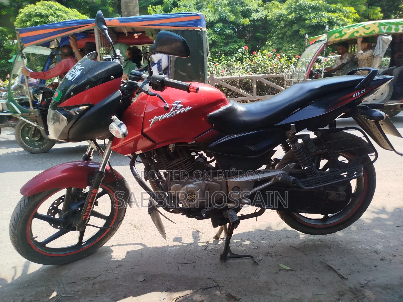Bajaj Pulsar 150 2016 Red