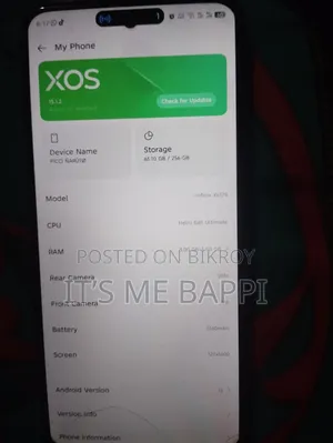 Infinix Hot 60i 256 GB Blue