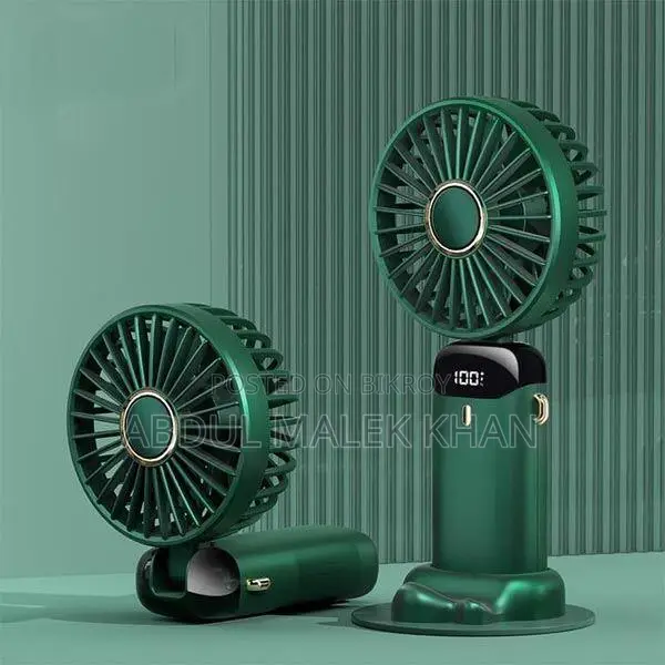Hand Held Fan,Portable Handheld USB Rechargeable Fans with 5 Speeds