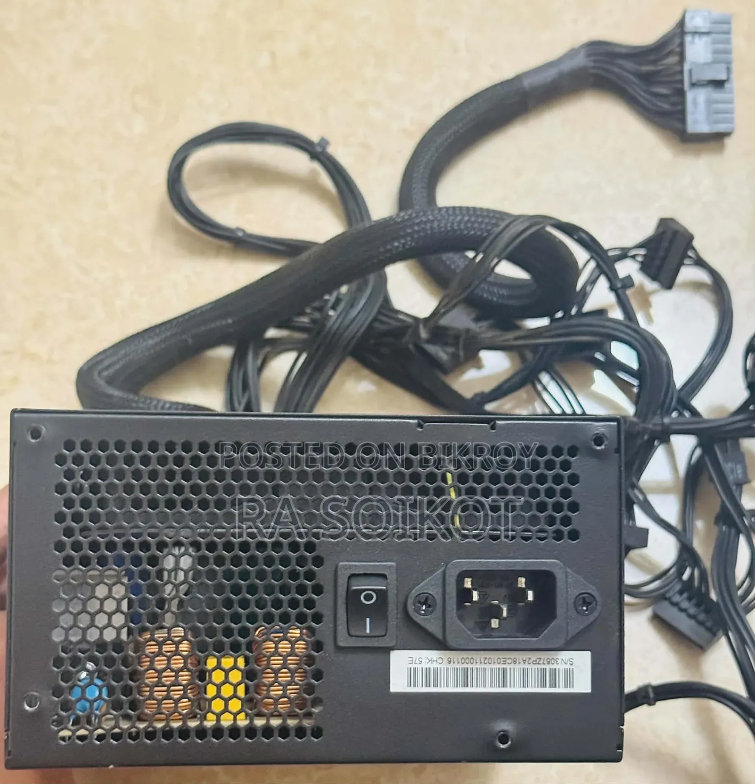 MSI MAG A550BN 550W 80 Plus Bronze Power Supply