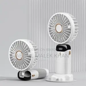 Hand Held Fan,Portable Handheld USB Rechargeable Fans with 5 Speeds