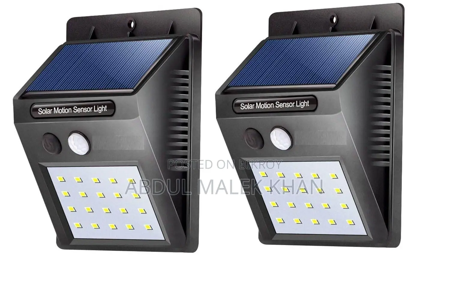 Solar Light, 30 LED Wireless Motion Sensor Lights | Waterproof Wall Li