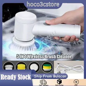 Electric Cleaning Brush 5 in 1 Magic Brush (FH:172) : Wash Basin/Sink/