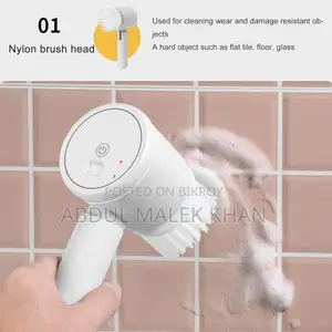 Electric Cleaning Brush 5 in 1 Magic Brush (FH:172) : Wash Basin/Sink/