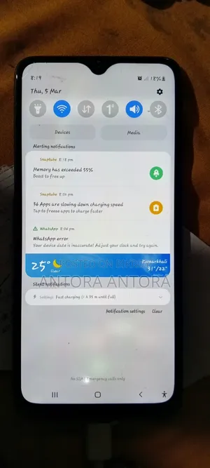 Samsung Galaxy A70 128 GB Black