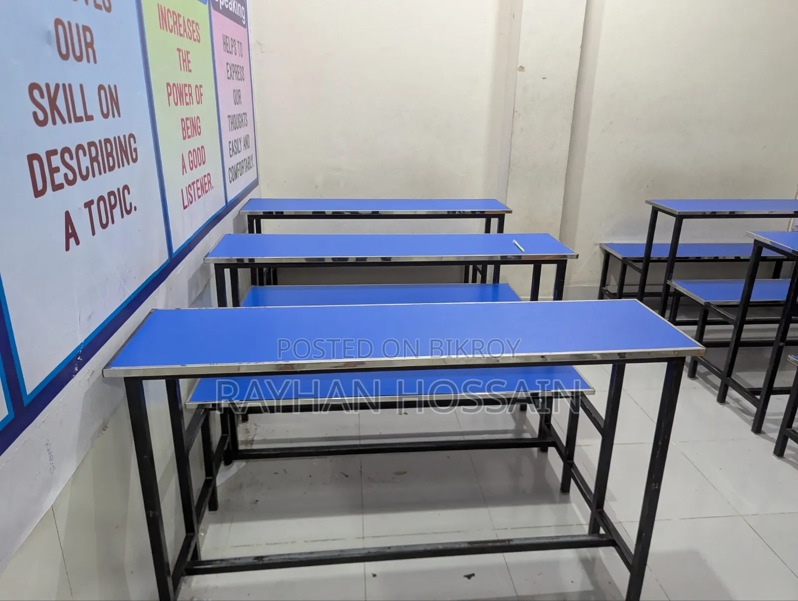 Premium Classroom Bench Set