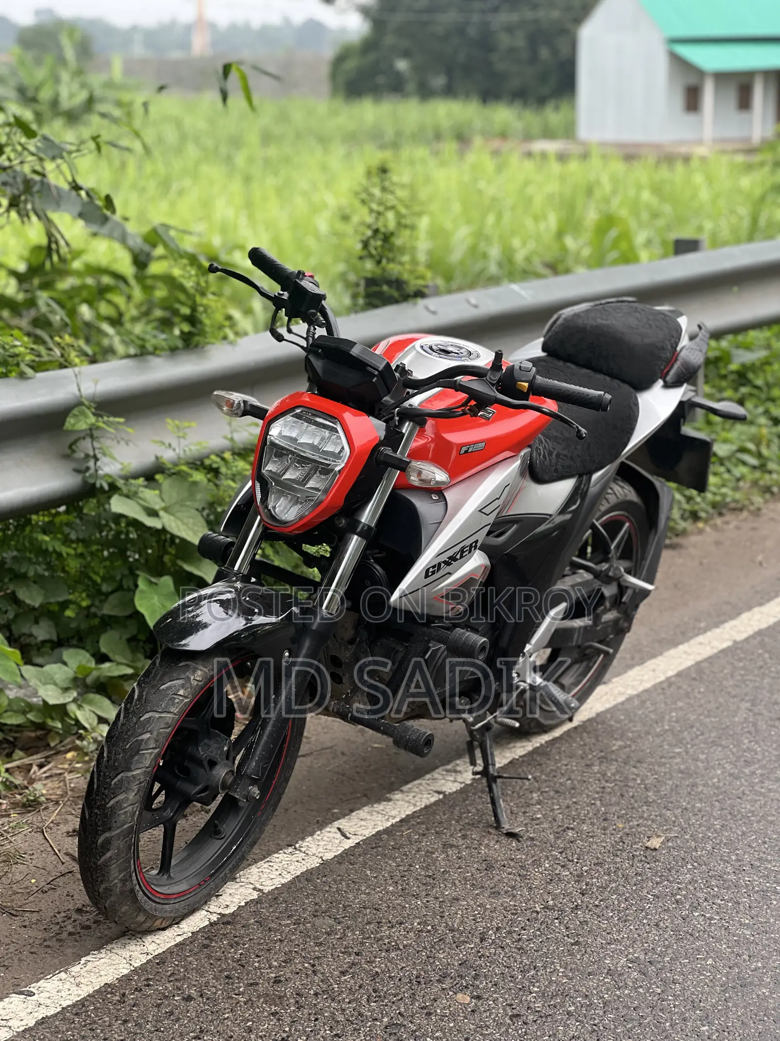 নিউ সুজুকি জিক্সার ২০২৫ অরেঞ্জ